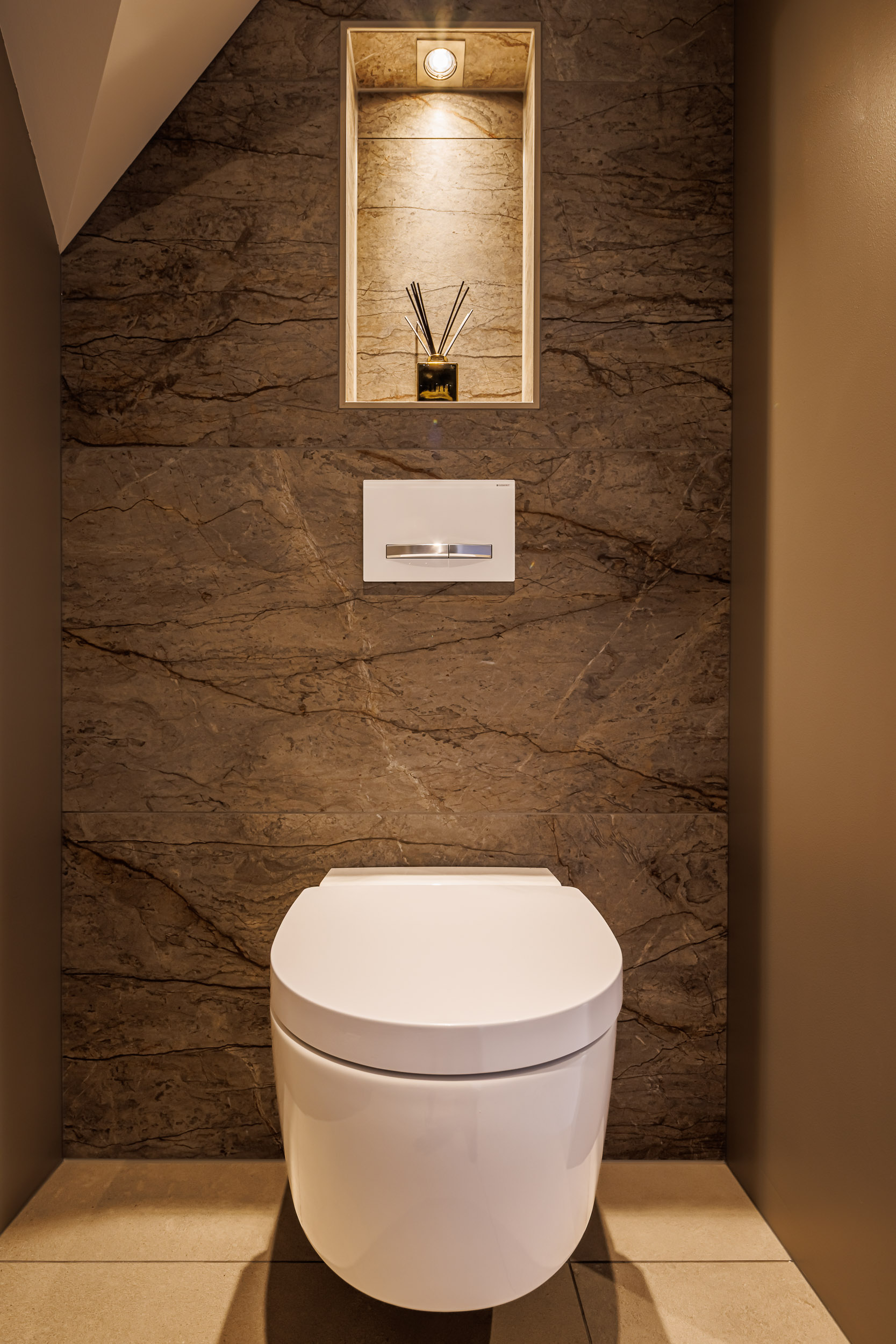 Warme elegantie badkamer detail 5